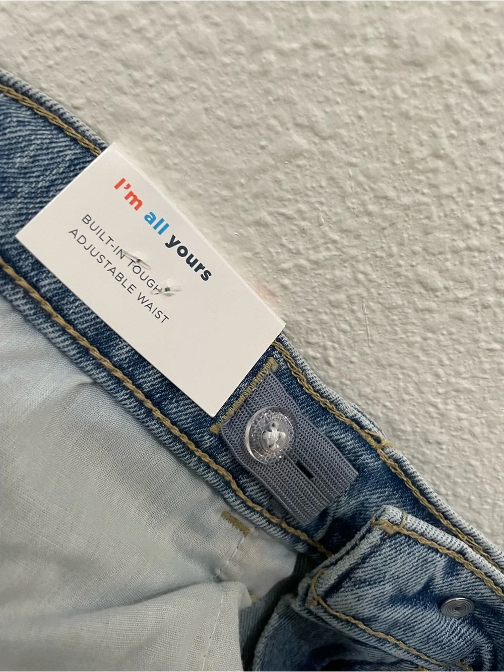 Old Navy Butterfly Stretch Flare Jeans High Rise Boho Casual Cowgirl